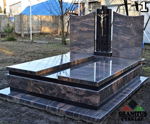 1 nagrobek podwójny nowoczesny